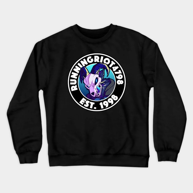 RunningRiot4798 EST. 1998 Crewneck Sweatshirt by RunningRiot4798